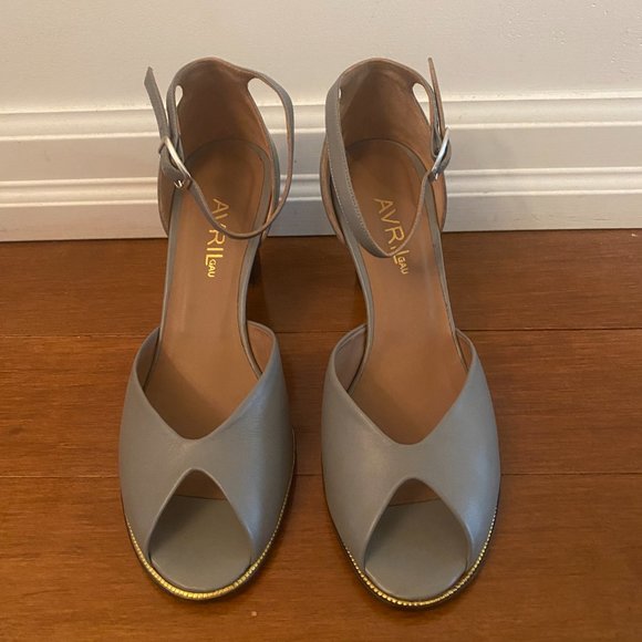AVRIL GAU Open Toe Heels - Picture 3 of 4